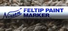 6-06160-00357-0 00357 Nissen Fpsim Feltip Paint Marker Silver