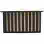 327bl 008661327009 Witten Jumbo Damper Foundation Vent Black Registers