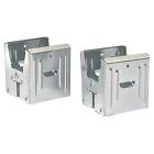1-pair Crawford All Purpose Light Duty Saw Horse Bracket Shelf Brackets 87-6 079325912879