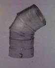 10622417937563 10fcsc Metal Fab Type Round Adjustable Chimney Elbow Inch