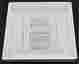 10xrnd Tuttle Bailey New Apv White 16x16 Air Grille Vent Cover Diffuser Assembly