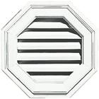 120011818001 Builders Edge Vents Octagon White 080192001191