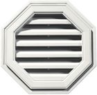 120011818123 Builders Edge Gable Vent Octagon White Net Free 0080192075109