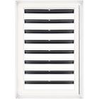 120061218123 Builders Edge 12 X 18 White Rectangular Gable Vent