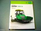 1300-3i Vogele Super Tracked Paver Brochure