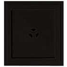 1.30e 130110003002 The Tapco Group Dropship Builders Edge Slim Line Mounting Block 002 Black