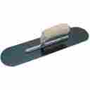 13577 Marshalltown 8 X 3 Exposed Rivet Blue Steel Pool Trowel With 3-1 4 Moun