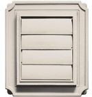 048-almond 140137079048 Builders Edge Scalloped Exhaust Siding Vent 0080192070487