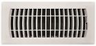 160mwp 04x10 Truaire Plastic Floor Diffuser White 803492600068
