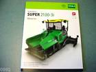2100-3i Vogele Super Tracked Paver Brochure