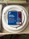 336192  Truaire Ceiling Diffuser Smoothglide Vent White New In Package