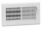 356w8x4 American Metal Products White Steel Wall Diffusers Grille 095029505803