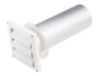 3quot Deflecto Dryer Parts Accessories Bthrm Wht Hood Assembled 2 Pack 644730142236