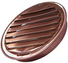 43180-223729 Copperlab Round Louvered Copper Insert Vent With Screen Inch