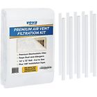 4321930253 Complete Premium Filters Vent Register Kit Electrostatic Media 853460008006