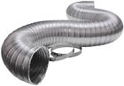 433291 Lambro Aluminum Reinforced Chrome New Flexible Duct 696582385279