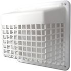 433312 Lambro White Plastic Universal Pest Guard Dryer Vent 193631897795