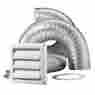 531028 National Brand Alternative Dryer Vent Kit Aluminum Duct 4 X8