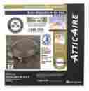 53849 Attic Aire Power Roof Ventilator Air Vent 1 6 Hp Brown Humidist 046388135071