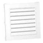 18x18inwht 626045-00 Canplas Gable Ven 662671620637