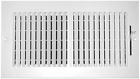771617 Hvac Parts Wall Ceiling Register White Air Deflection 691171771617