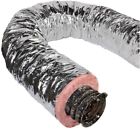 79248 Hvac Parts Insulated Flexible Duct Silver Jacket Fiberglass 691171779248