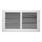 C123rw 803492201388 Traire Truaire Steel Floor Baseboard Register White