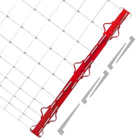 Aggfencer Fsb202504zz 4.4ft Woven Wire Fence Stretcher Bar Tool With 5 Wedges Suitable