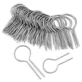 A-wlzd-1-3 Aiwaiufu 120 Packs 1-3/8 Inch Preformed 13 Gauge Galvanized Steel