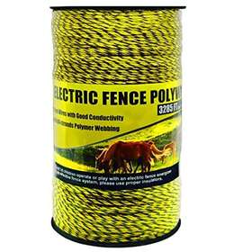 3285 Besteel B018 Upgraded Electric Fence Poly Wire Feet 1000 Meters