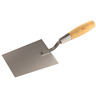 13-309 Bon Tool Bucket Trowel Stainless Steel 7inch X 4 7/8inch To 3 5/8inch Wood Handle
