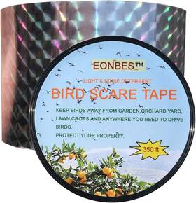 Hny-bst-350 Brand Eonbes Bird Scare Reflective Holographic Ribbon 350 Feet By 2 Inches