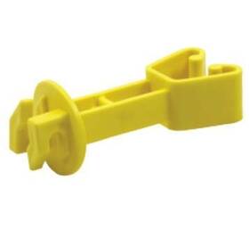 Brand Fence Shock Ins555 Insulators For Electric Wire 25pcs Chain Link Post Extended Yellow
