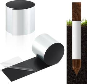 Doy-innconee-0372 Brand Innconee Post Protector Roll Can Be Cut Into 22 Pcs 4x4 Sleeve Or 15 Black