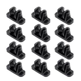 Ins533b-1 Brand Jbtoziuy 12 Pcs Electric Fence Wood Post Corner Bracket Insulators With