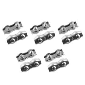 M3prc-dg-10 Brand Jcbiz 10pcs M3 Poly Rope Connector Double Grips Cable Clamps Wires Splicer 304