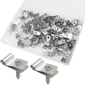 Brand Lifcratms 20250407 120 Pcs Stainless Steel Fence Wire Clamps With Steel
