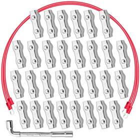 Mprc-003 Brand Milkary M5 Poly Rope Connectors 30 Pcs Fence With Sleeve Tool For