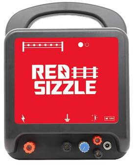 62mbs Brand Red Sizzle Multi-powered Electric Fence Charger Powerful