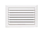 Cbml1me-wh-14x8 Airguide Manufacturing Curve Blade Supply Register White Alum