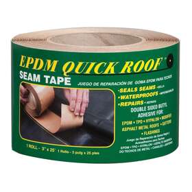 Bst325 Cofair Products 095959043253 Epdm Quick Roof Seam Tape - 3 Inch X 25ft