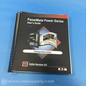 1791715 Cutler Hammer Panelmate Power Series User Manual Usip