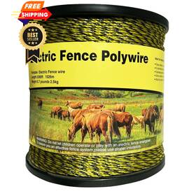 Dszbester Ewf1026 Upgraded Electric Fence Polywire 3366 Feet 1026 3366ft/1026m