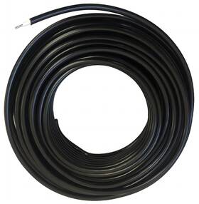 Efencsolv Hanqdl40f 40 Feet 12-1/2 Gauge / 2.5mm Underground 12.5 Black