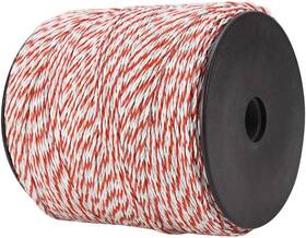 Ejoyous Ejoyousi5kc0r8ose Electric Fence Polywire 500m/1640.42ft Portable Roll Livestock Fencing Wire