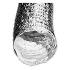 Ex-afd Speedi-products Round Aluminum Foil Duct Flexible Flex Hvac Supply Ductwork Ducting 5 X 25 Feet 816040015733