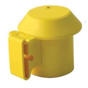 Ins503 Fence Shock Y 10pcs Safety Cap And Insulator Electric Yellow