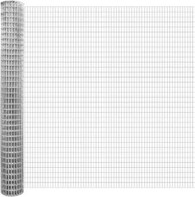 Wb16-mh1 Fencer Wire Welded Fence - 16 Gauge Galvanized 0.5-inch X 1-inch Silver