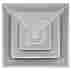 Ftd-12 Shoemaker Ftd 12 White Fixed T-bar Diffuser 884881177934