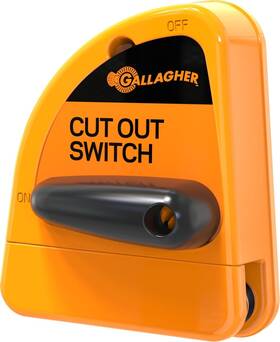 Gallagher 60731 Electric Fence Cut-out Switch Reliable Power Control For